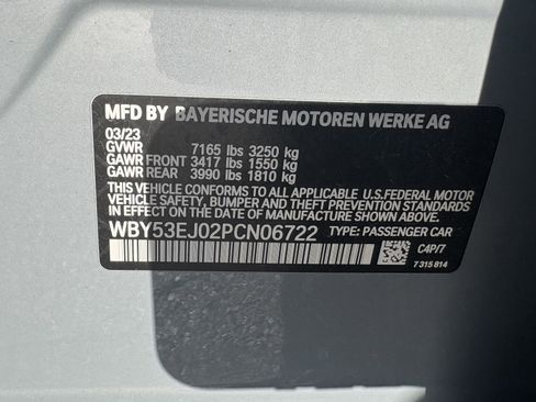 Certified 2023 BMW i7 xDrive60 w/ Executive Package 2 AWD/4WD image 34