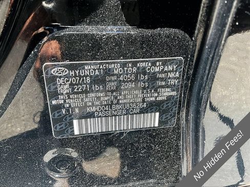 Used 2019 Hyundai Elantra Sport w/ Premium Package 03 FWD image 31