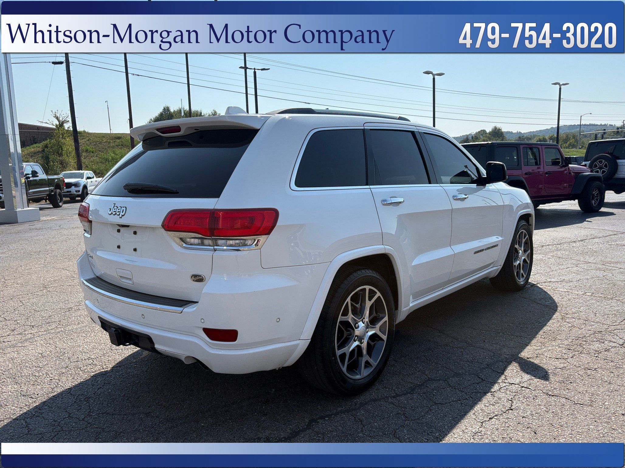 Used 2020 Jeep Grand Cherokee Overland w/ Interior Metal Package AWD/4WD image 5