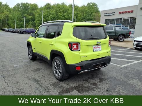 Used 2018 Jeep Renegade Limited w/ UConnect 8.4 Nav Group AWD/4WD image 8