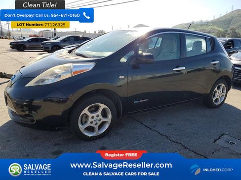 Used 2012 Nissan Leaf SL image 1