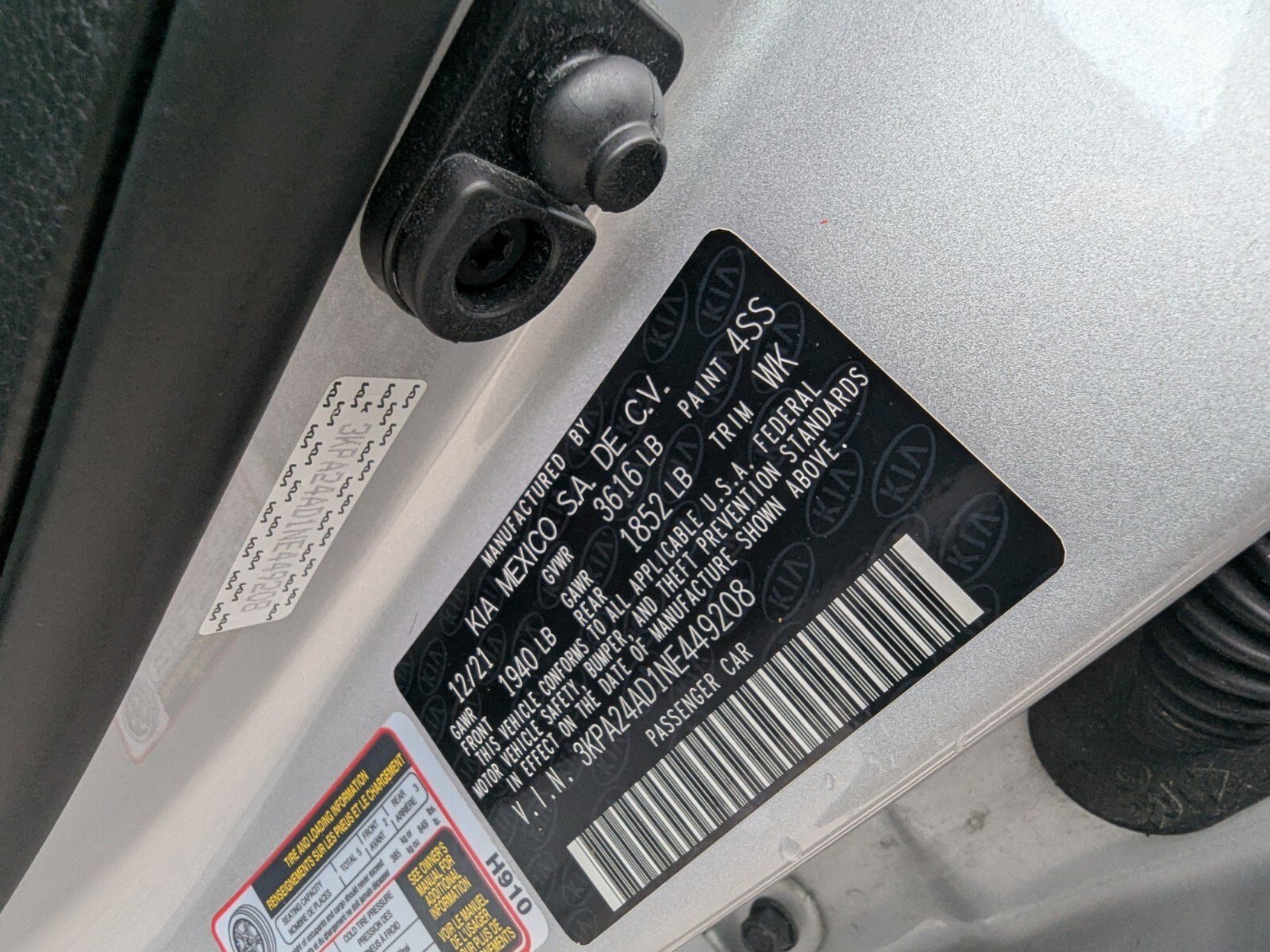 Used 2022 Kia Rio S FWD image 44