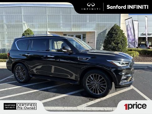 Certified 2023 INFINITI QX80 Premium Select w/ Cargo Package image 1