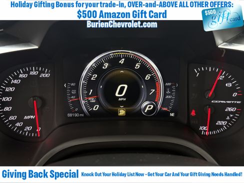 Used 2016 Chevrolet Corvette Stingray Convertible w/ Carbon Flash Badge Package image 13