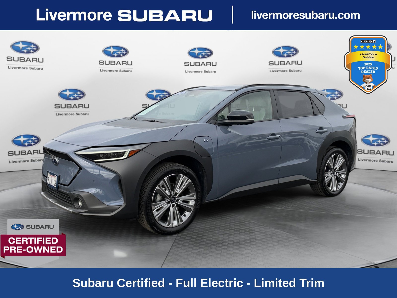 Certified 2023 Subaru Solterra AWD image 1