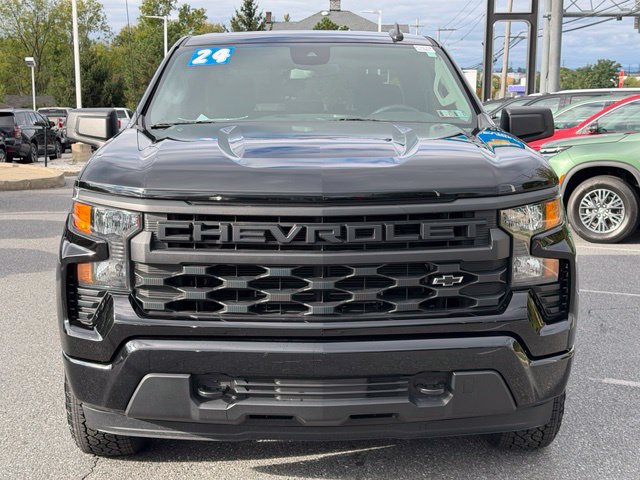 Certified 2024 Chevrolet Silverado 1500 Custom w/ Turbomax Blackout Package AWD/4WD image 7