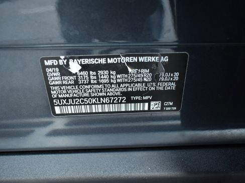 Used 2019 BMW X5 xDrive50i w/ Parking Assistance Package image 47