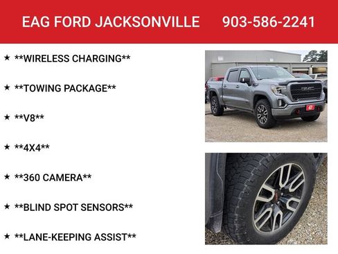 Used 2019 GMC Sierra 1500 AT4 w/ AT4 Premium Package AWD/4WD image 8