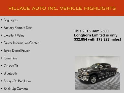 Used 2015 RAM 2500 Limited AWD/4WD image 21