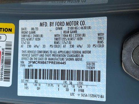 Certified 2023 Ford Bronco Sport Big Bend w/ Convenience Package AWD/4WD image 30