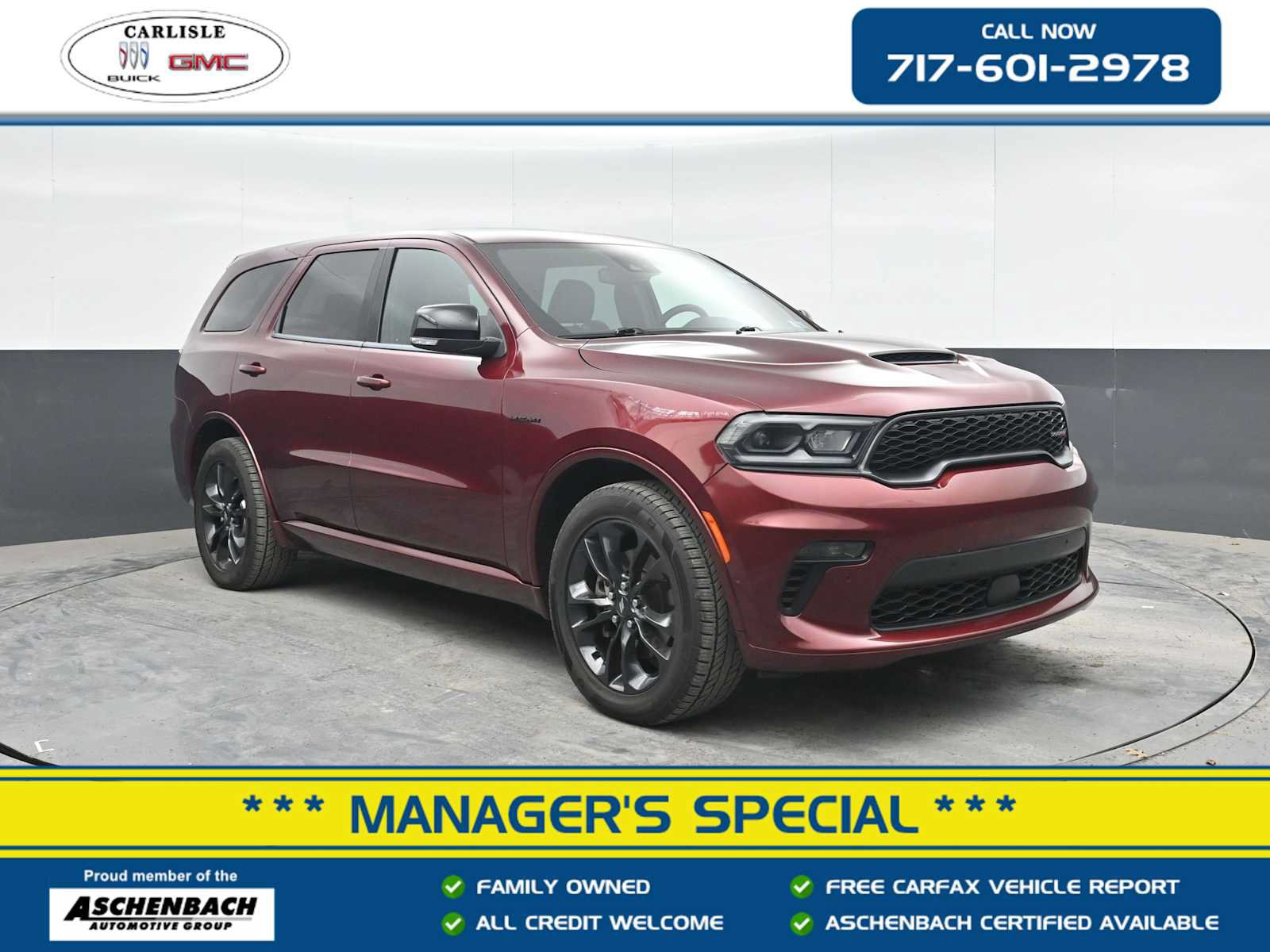Used 2022 Dodge Durango R/T AWD/4WD image 1