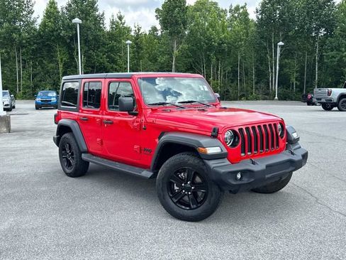 Used 2021 Jeep Wrangler Unlimited Sport AWD/4WD image 2