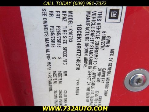Used 1996 Chevrolet Silverado 1500 4x4 Regular Cab image 31