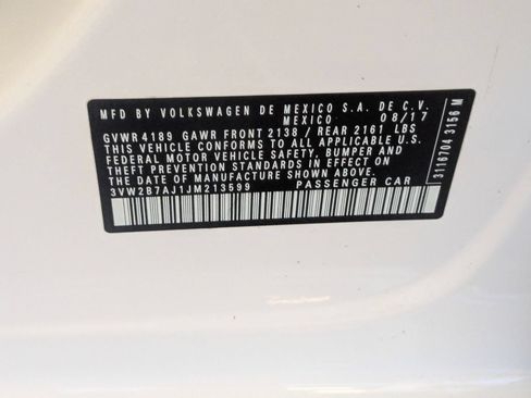 Used 2018 Volkswagen Jetta S w/ Cold Weather Package FWD image 27