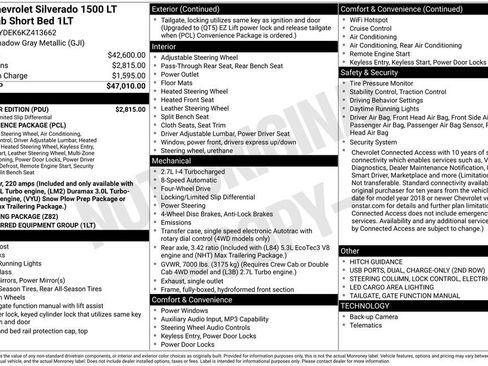 Used 2019 Chevrolet Silverado 1500 LT w/ All-Star Edition image 12