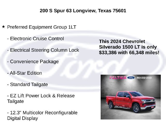 Used 2024 Chevrolet Silverado 1500 LT RWD image 15