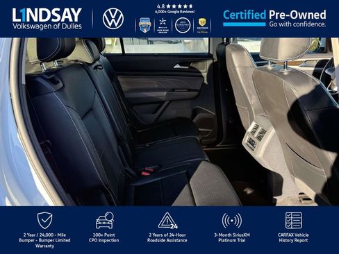 Certified 2022 Volkswagen Atlas SE w/ Panoramic Sunroof Package image 13
