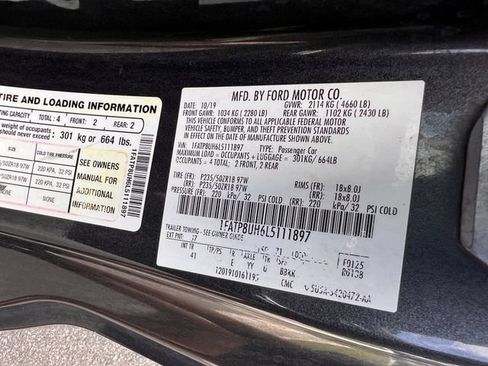 Used 2020 Ford Mustang Premium RWD image 33