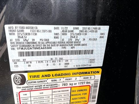 Used 2022 Ford Expedition Limited image 16