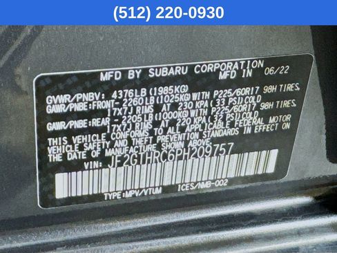 Used 2023 Subaru Crosstrek 2.5i Sport image 40