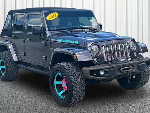 Used 2017 Jeep Wrangler Unlimited Sahara AWD/4WD image 1