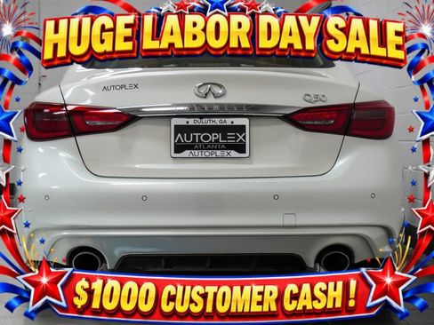 Used 2023 INFINITI Q50 Luxe w/ Cargo Package RWD image 40