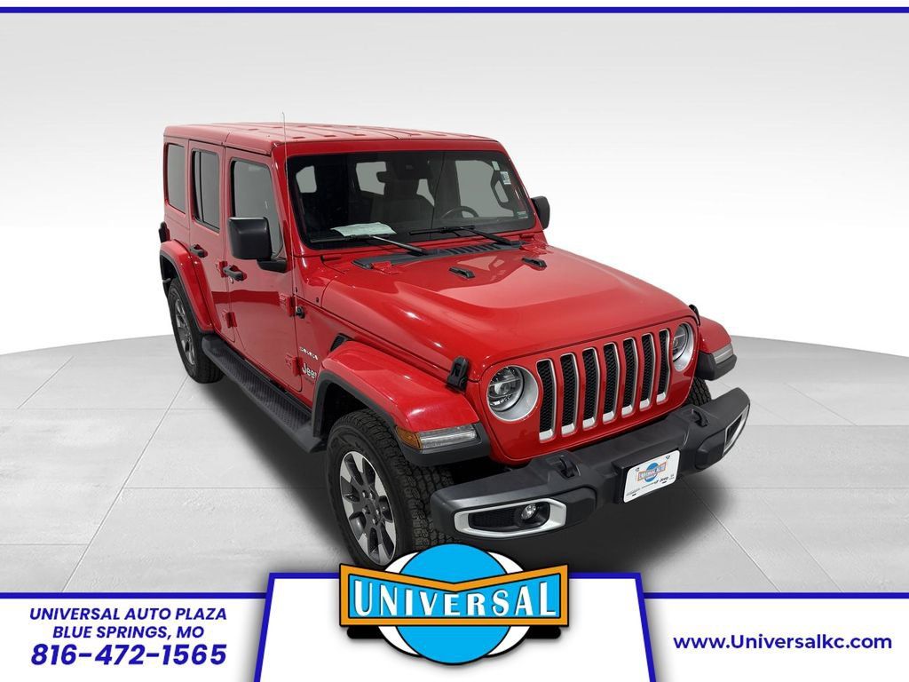 Used 2021 Jeep Wrangler Unlimited Sahara w/ Uconnect 4C Nav & Sound Group AWD/4WD 360° Tour