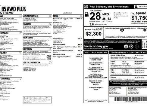 Used 2024 Volvo S60 B5 Plus image 3