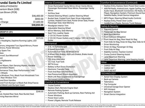 New 2026 Hyundai Santa Fe Limited AWD/4WD image 32