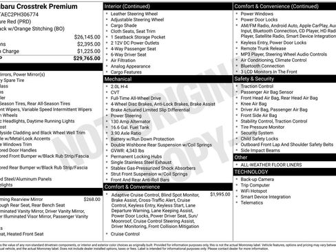 Certified 2023 Subaru Crosstrek 2.0i Premium image 35