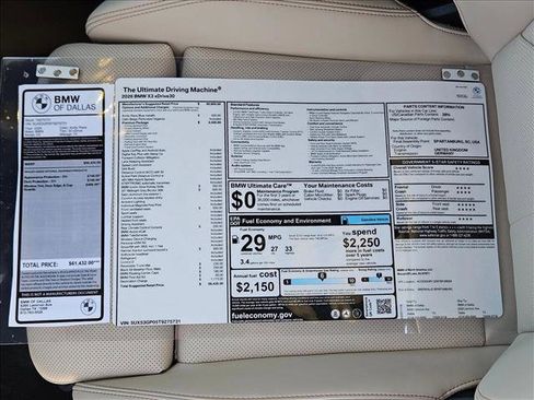 New 2026 BMW X3 xDrive30 w/ Premium Package image 17