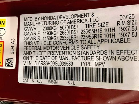 Used 2025 Honda CR-V Sport Touring image 35