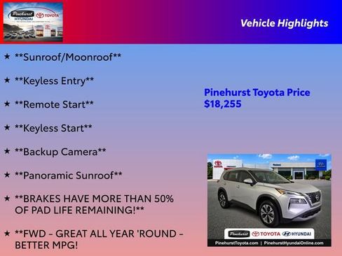 Used 2023 Nissan Rogue SV w/ SV Premium Package FWD image 31