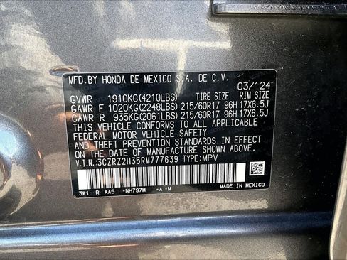 Used 2024 Honda HR-V LX image 33