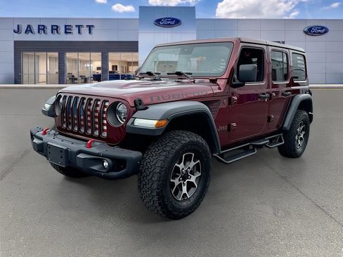 Used 2021 Jeep Wrangler Unlimited Rubicon AWD/4WD image 3