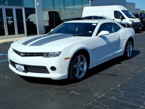 Used 2014 Chevrolet Camaro LT w/ Silver Rally Stripe Package RWD image 2