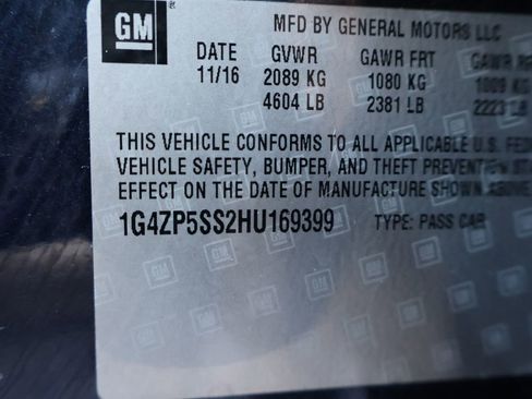 Used 2017 Buick LaCrosse Essence w/ Sun and Shade Package FWD image 33