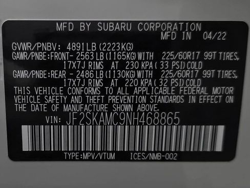 Used 2022 Subaru Forester Wilderness AWD/4WD image 46