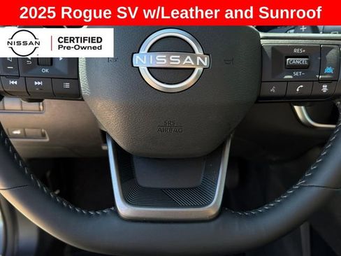 Certified 2025 Nissan Rogue SV w/ SV Premium Package FWD image 27