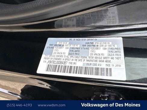 Used 2025 MAZDA CX-5 AWD 2.5 S w/ Preferred Package image 20