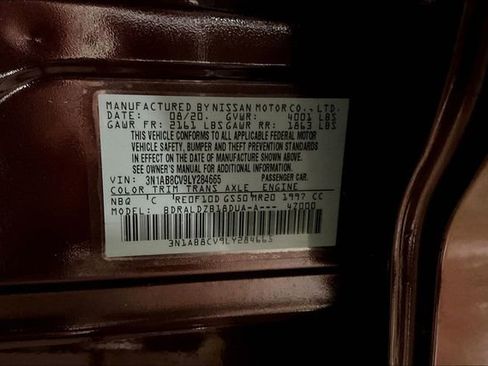 Used 2020 Nissan Sentra SV w/ SV Premium Package image 31