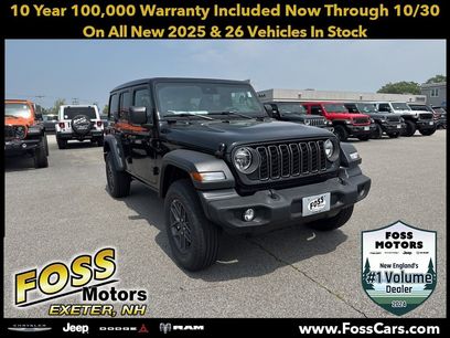 New 2025 Jeep Wrangler Sport S