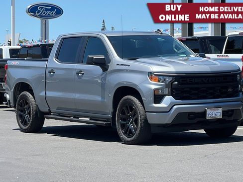 Used 2023 Chevrolet Silverado 1500 Custom w/ LPO, Dark Essentials Package AWD/4WD image 1