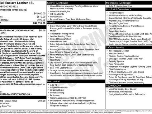 Used 2016 Buick Enclave Leather image 3