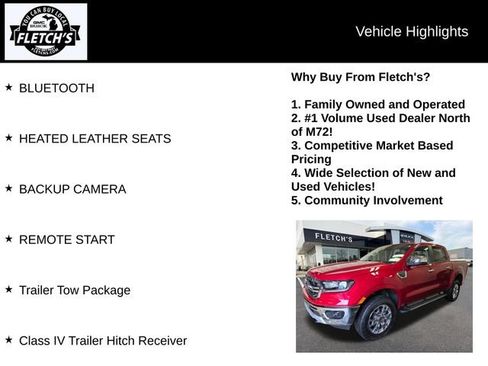Used 2020 Ford Ranger Lariat w/ Equipment Group 501A Mid AWD/4WD image 2