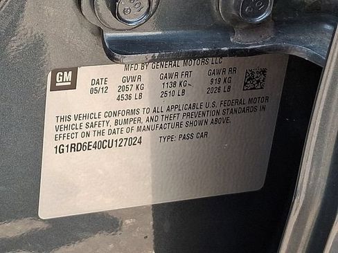 Used 2012 Chevrolet Volt Premium w/ Premium Trim Package FWD image 31