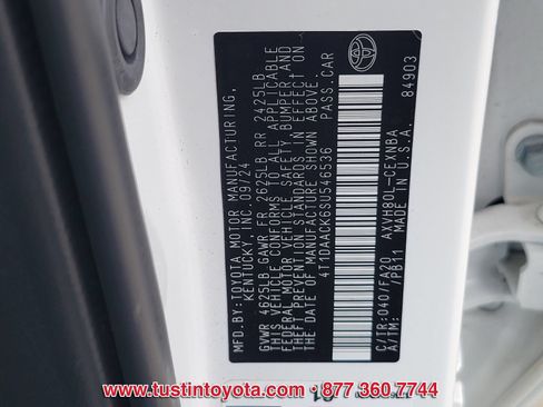 Certified 2025 Toyota Camry LE FWD image 16