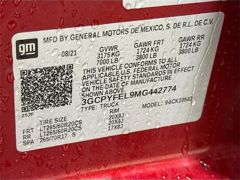 Used 2021 Chevrolet Silverado 1500 LT Trail Boss w/ Bed Protection Package image 29