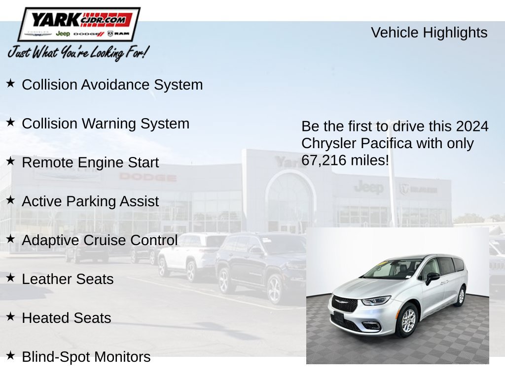 Certified 2024 Chrysler Pacifica Touring-L FWD image 12