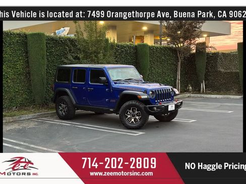 Used 2018 Jeep Wrangler Unlimited Rubicon image 2